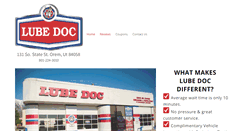Desktop Screenshot of lubedoc.com